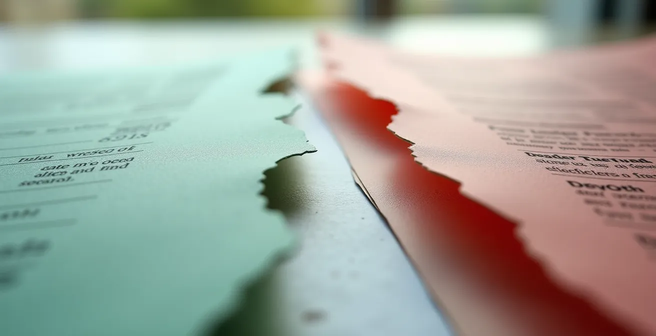 Visualisierung der Schutzlücke, die durch Inflation bei einer Versicherungspolice entsteht.