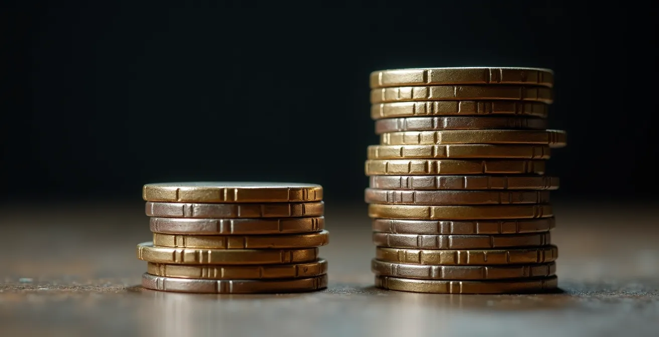 Infografik zur Erklärung des Pro-Rata-Prinzips bei Unterversicherung