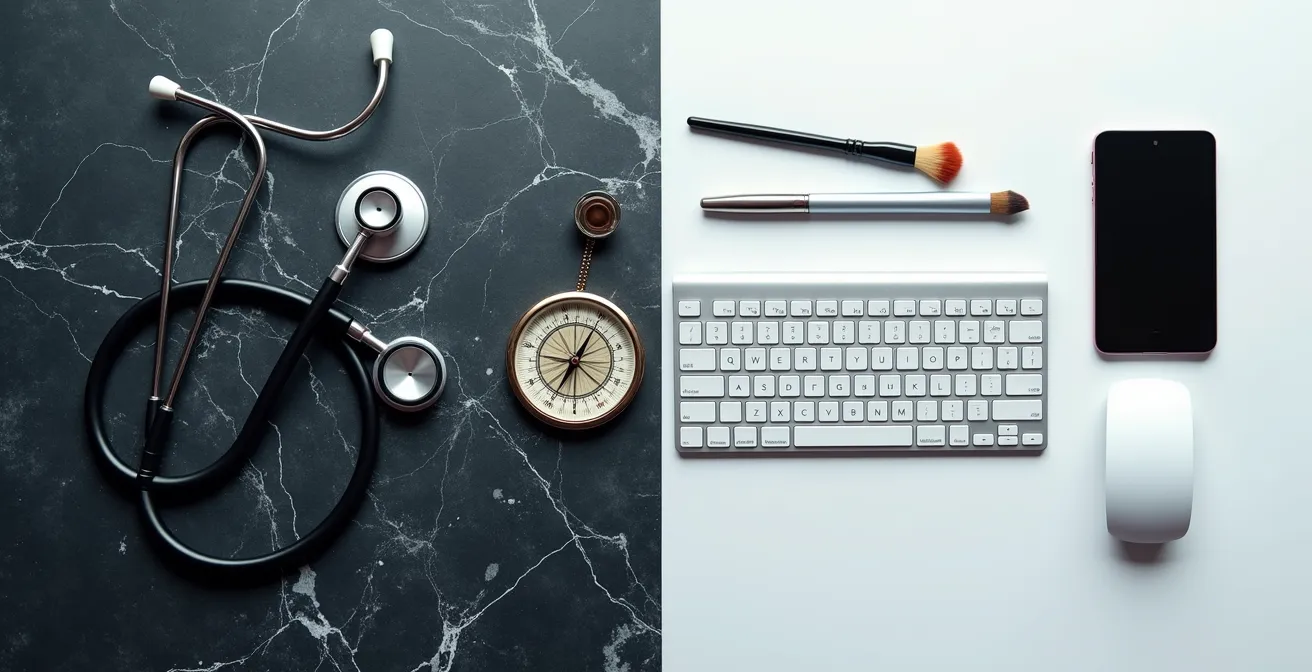 Visuelle Darstellung der Pflicht- und freiwilligen Berufshaftpflichtversicherung